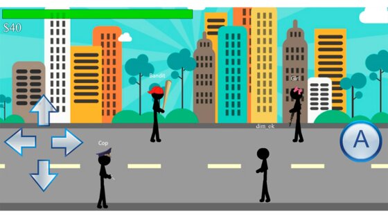 Stickman online 1.0.1. Скриншот 1