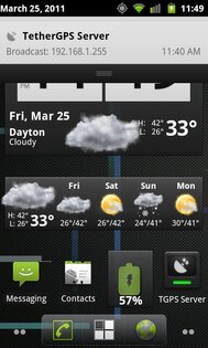 TetherGPS Lite 1.3.0. Скриншот 2