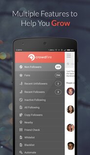 Crowdfire 4.17.4. Скриншот 3