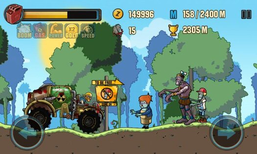 Zombie Road Racing 1.1.4. Скриншот 6