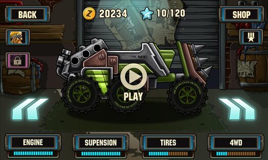 Zombie Road Racing 1.1.4. Скриншот 8
