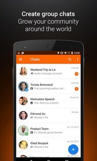 Voxer – рация Walkie Talkie PTT 5.0.8.23188. Скриншот 3