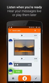 Voxer – рация Walkie Talkie PTT 5.0.8.23188. Скриншот 4