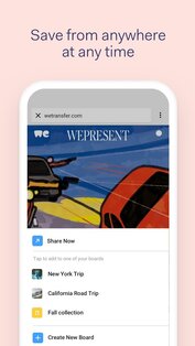 Collect by WeTransfer 6.2.2. Скриншот 2