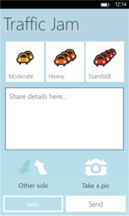 Waze. Скриншот 1
