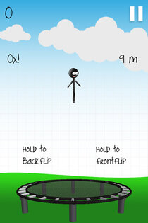 Stickman: Trampoline 1.0. Скриншот 2