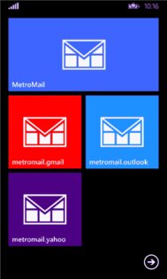 MetroMail. Скриншот 4