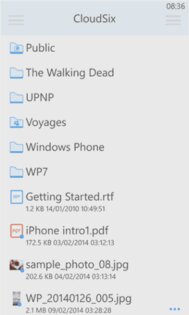 CloudSix for Dropbox. Скриншот 2