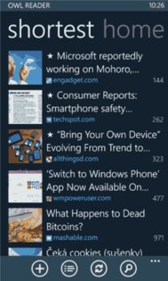 Owl Reader. Скриншот 3