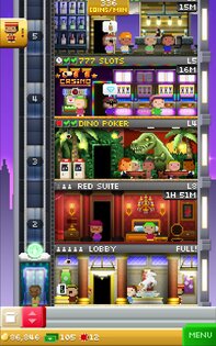 Tiny Tower Vegas 1.5.2. Скриншот 1