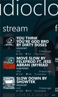 Audiocloud. Скриншот 2