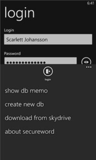 SecureWord. Скриншот 2