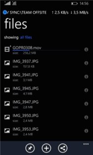 BitTorrent Sync. Скриншот 4