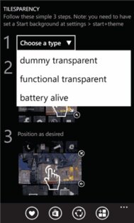 Tilesparency Tiles. Скриншот 2