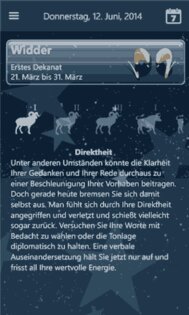 Horoscope. Скриншот 3