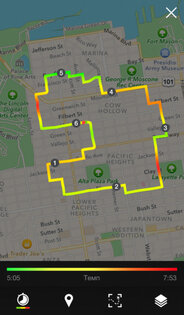 Runtastic PRO GPS Running, Walking & Fitness Tracker. Скриншот 1