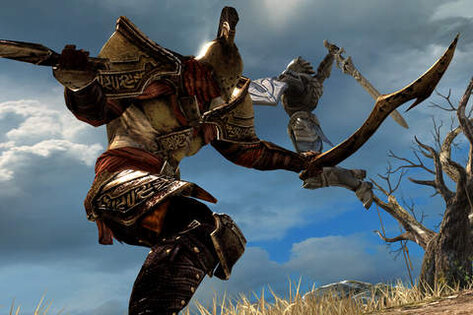 Infinity Blade. Скриншот 2