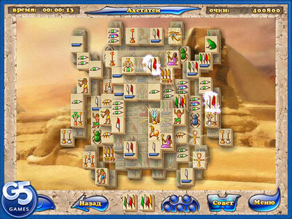 Маджонг Артефакты HD. Скриншот 1