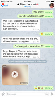 Telegram Messenger. Скриншот 2