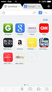 Mercury Browser. Скриншот 1