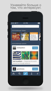 Tumblr. Скриншот 2