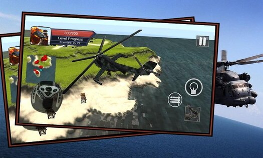 Gunship Combat Helicopter Game 1.33. Скриншот 11