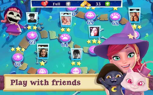 Bubble Witch Saga 2 2.6.0.0. Скриншот 10