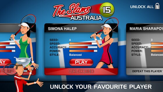 Stick Tennis 2.23.3. Скриншот 4