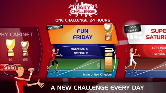 Stick Tennis 2.23.3. Скриншот 5