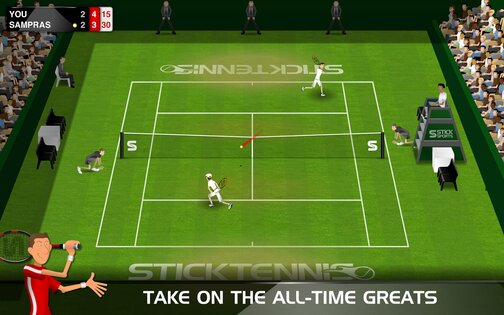 Stick Tennis 2.23.3. Скриншот 7