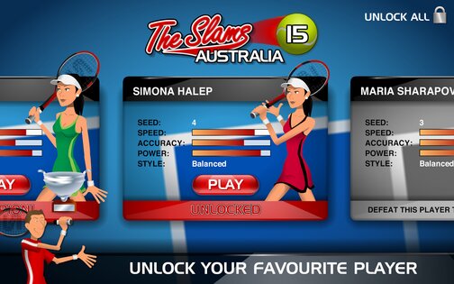 Stick Tennis 2.23.3. Скриншот 9