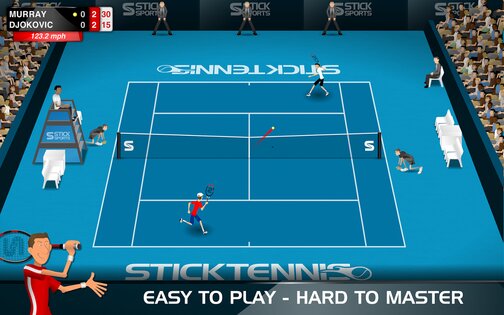 Stick Tennis 2.23.3. Скриншот 11