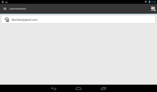 CyberSafe Mobile Lite 2.0.45. Скриншот 12