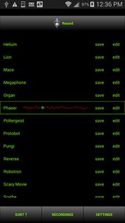Voice Changer Trial 42.0. Скриншот 1