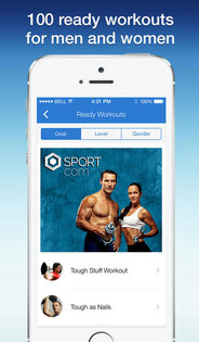 Fitness: 100 готовых тренировок. Скриншот 1