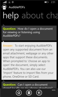 AudiblePDFs. Скриншот 2