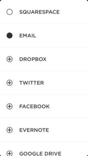 Squarespace Note. Скриншот 2