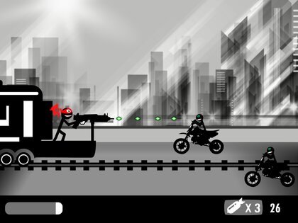 Stickman Train Shooting 1.2.6. Скриншот 1