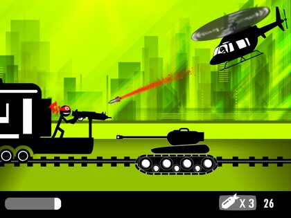Stickman Train Shooting 1.2.6. Скриншот 8