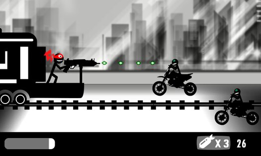Stickman Train Shooting 1.2.6. Скриншот 3