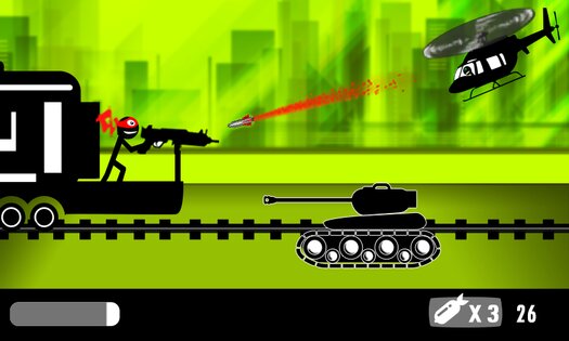 Stickman Train Shooting 1.2.6. Скриншот 5