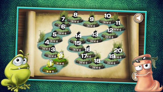 Червячки против Лягушек 1.0.0. Скриншот 2