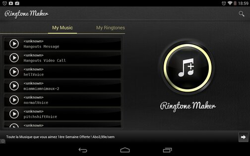 Call Ringtones Maker 1.1.582. Скриншот 7
