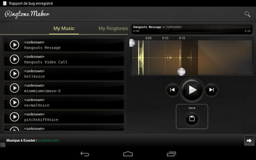 Call Ringtones Maker 1.1.582. Скриншот 9