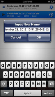 Recording Lite. Скриншот 3