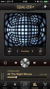 Эквалайзер +. Скриншот 2