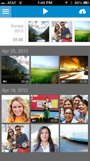 WeVideo Uploader. Скриншот 2