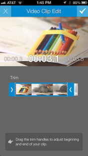 WeVideo Uploader. Скриншот 3