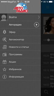Авторадио. Скриншот 2
