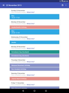 Today Calendar 4.0.7.3. Скриншот 8